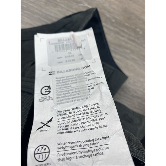 Billabong Recycler Shorts Men's 28 Crossfire Submiersibles Comfort Stretch New - Picture 10 of 10